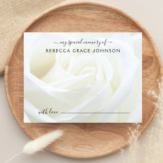 Beerdigung einer Gedächtnisflora-Rose gemeinsam nu Postkarte