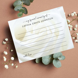 Beerdigung einer Gedächtnisflora-Rose gemeinsam nu Postkarte