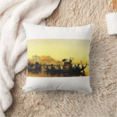 Beerdigung einer Mama am Nil durch Frederick Arthu Kissen (Decke)