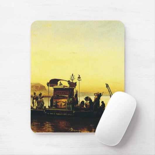 Beerdigung einer Mama am Nil durch Frederick Arthu Mousepad (Mit Mouse)