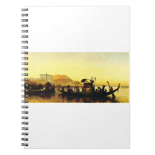 Beerdigung einer Mama am Nil durch Frederick Arthu Notizblock (Vorderseite)