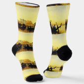 Beerdigung einer Mama am Nil durch Frederick Arthu Socken (Gewinkelt)