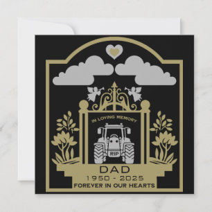 Beerdigung eines Bauern