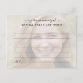 Beerdigung eines Memory-Fotos gemeinsam nutzen Postkarte (Vorderseite)