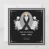 Beerdigung Einladung (Vorderseite)