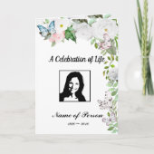 Beerdigung/Feier des Lebens/Gedenkprogramm Programm (Vorderseite)