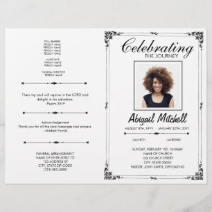 Beerdigung   Feiern der Reise   RP0017 Flyer