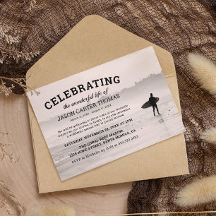 Beerdigung Feiern des Lebens Einladung