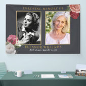 Beerdigung Flora 2 Foto Feier des Lebens Banner (Messe)