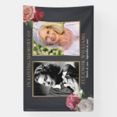 Beerdigung Flora 2 Foto Feier des Lebens Banner (Vertikal)