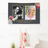 Beerdigung Flora 2 Foto Feier des Lebens Banner (InSitu)