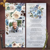 Beerdigung Foto des Lebens Dankeschön Karte