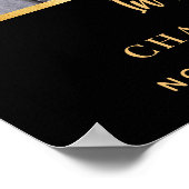 Beerdigung Foto-Gedenkveranstaltung Poster (Ecke)