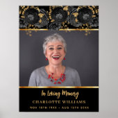 Beerdigung Foto-Gedenkveranstaltung Poster (Vorne)