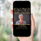 Beerdigung Foto-Gedenkveranstaltung Poster