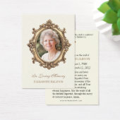 Beerdigung Foto katholische Gedenkkarte (Schreibtisch)