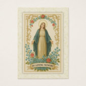 Beerdigung Foto katholische Gedenkkarte (Vorderseite)