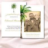 Beerdigung Foto Palme Tree Ein perfektes Wochenend Einladung