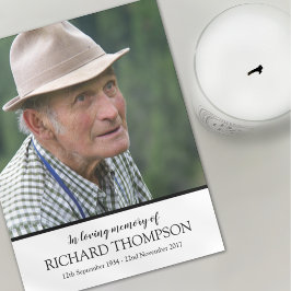 Beerdigung Foto Vielen Dank Bestellung der Service Dankeskarte