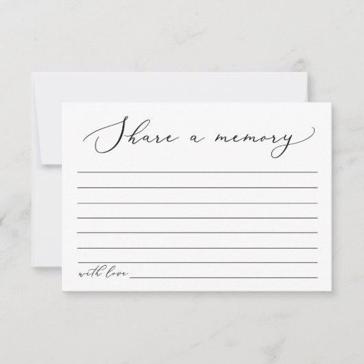 Beerdigung Freigeben einer Memory Card-Gedächtnisk Dankeskarte (Vorderseite)