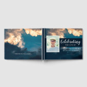 Beerdigung Gästebuch mit Atemberaubendem Blue Sky (Voll)