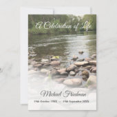 Beerdigung Gedenkfeier zum Jüdischen Leben Einladung (Vorderseite)