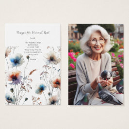 Beerdigung / Gedenkkarte für das Gebet der Ewigen