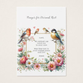 Beerdigung / Gedenkkarte für das Gebet der Ewigen