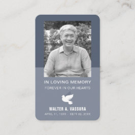 Beerdigung Gedenkstätte Gebet Doofenkarte Visitenkarte