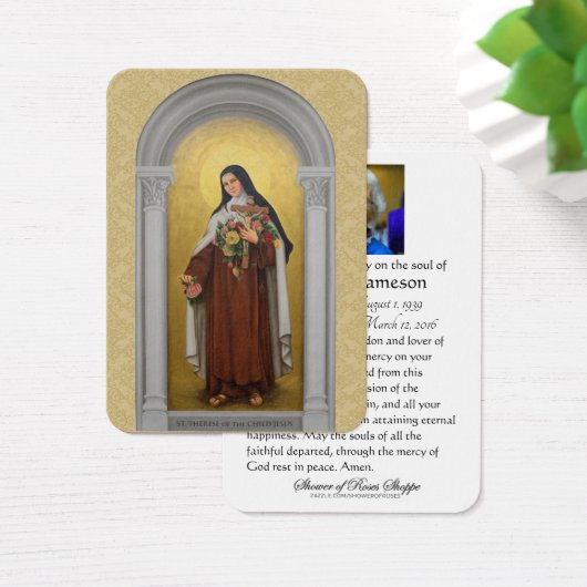 Beerdigung Gedenkstätte St. Therese Lisieux (Schreibtisch)