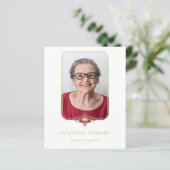 Beerdigung Golden Effect Ornamental Lace Effect Fo (Stehend Vorderseite)