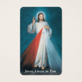 Beerdigung göttliche Barmherzigkeit Gebetskapette (Vorderseite)