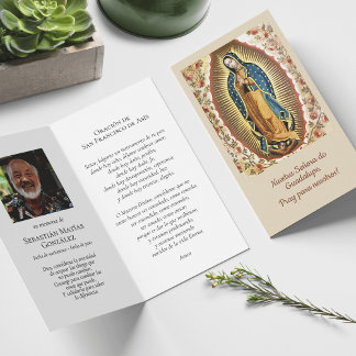 Beerdigung Guadalupe Spanisches Gebet Sympathiekar