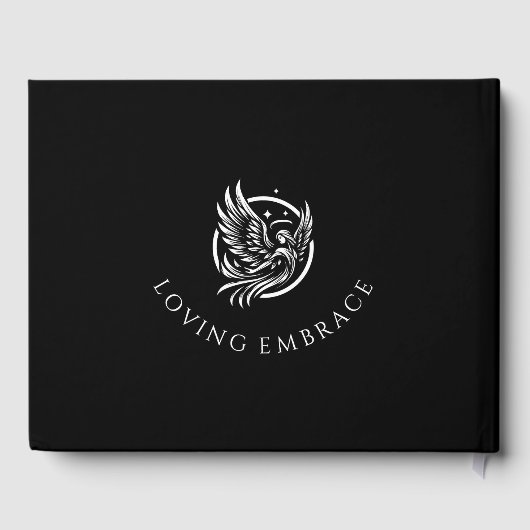 Beerdigung Guestbook Red Kardinal Gästebuch (Rückseite)