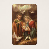 Beerdigung Heiliger Familiengebet Sympathiekarten (Vorderseite)