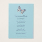 Beerdigung im Gedächtnis gemalt Damenschmetterling (Rückseite)