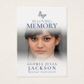 Beerdigung im Gedächtnis gemalt Damenschmetterling (Vorderseite)