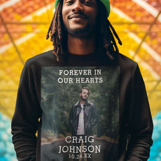 Beerdigung im liebenden Gedächtnis | FOTO Sweatshirt