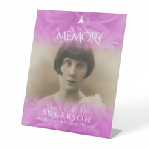 Beerdigung in der liebenden Erinnerung Rose lila r