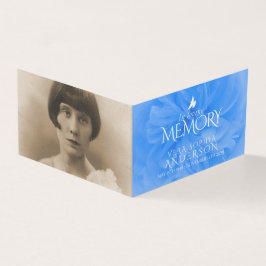 Beerdigung in der liebenden Gedächtnisblauen Rose 