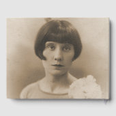 Beerdigung in einem geliebten Gästebuch für Erinne (Rückseite)