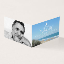 Beerdigung in liebevoller Erinnerungsgedicht-Karte