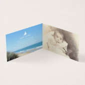 Beerdigung in liebevoller Erinnerungsgedicht-Karte (Innenseite)