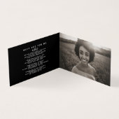 Beerdigung in unseren Herzen für immer ein Gedicht (Innenseite)