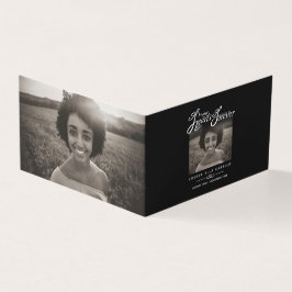 Beerdigung in unseren Herzen für immer schwarze Ge