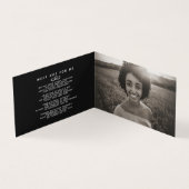 Beerdigung in unseren Herzen für immer schwarze Ge (Innenseite)