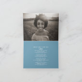 Beerdigung in unseren Herzen für immer weißes Gedi Ankündigung (Innenseite)