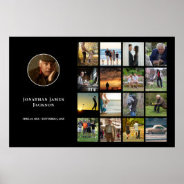 Beerdigung Landschaft Gedenkstätte Foto Lebensfeie Poster