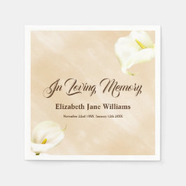 Beerdigung | Lily Napkins Serviette