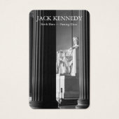 Beerdigung Lincoln Memorial Gebet Sympathiekarten (Vorderseite)